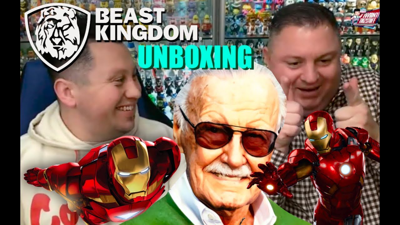 Beast Kingdom D-Stage Statue Unboxing! Stan Lee DS-087, Iron Man DS-081 & Lion King 076