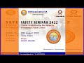 Safety Seminar 2022 - OSHAssociation UK - Cameroon Region - Student Chapter
