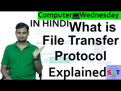 (FTP)File Transfer Protocol Explained In HINDI {Computer Wednesday}