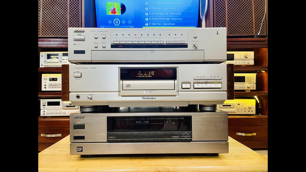 cfmartin45 　Victor EX-S1000 Victor JX-S1000 & JX-S777 Selector - 0919010335 - YouTube