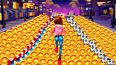 Subway Princess Runner Game : NIGHT MODE Run | Android/iOS Gameplay HD