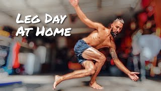 Leg Training at HOME (Intense Full Routine)