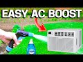 Window Air Conditioner Not Cooling? EASY Common Fix - How to Clean a Windows AC