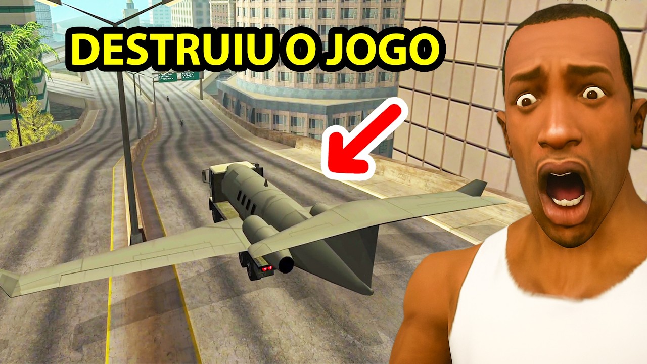 O NOVO MOD QUE TÁ DESTRUINDO GTA SAN ANDREAS - POLYCHAOS