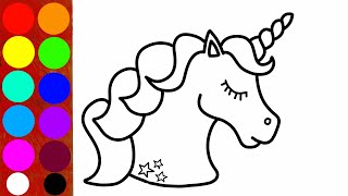 Unicorn ajaib | Gunakan video ini untuk mengajari Anda dasar-dasar menggambar di tablet grafis.