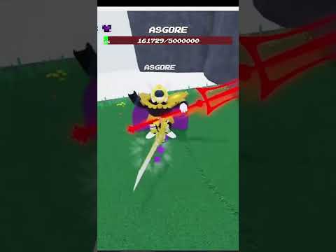 Beating Asgore in Roblox Undertale Dungeons