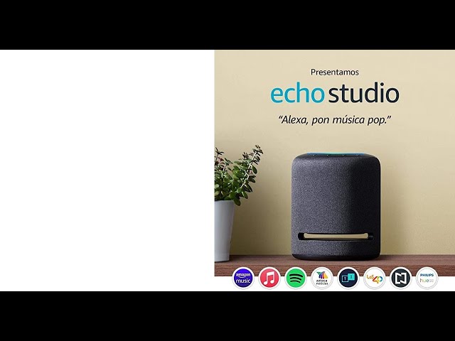 Bocina Inteligente  Echo Studio De Alta Fidelidad