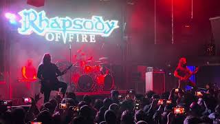 Rhapsody of Fire - The Dark Secret / Unholy Warcry | Live in Chile, 2024