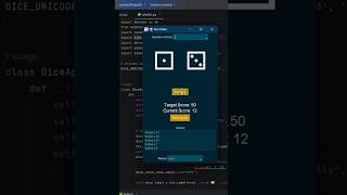 Dice Roller made with Python 🧑💻#codewithme #coding #codingforfun #python #codeadventure