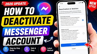 How to Deactivate Messenger Account (2026) | Latest Update Step-by-Step screenshot 5
