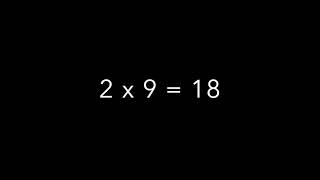 Classical Conversations - Math - Week 1 - Multiplication - 2s