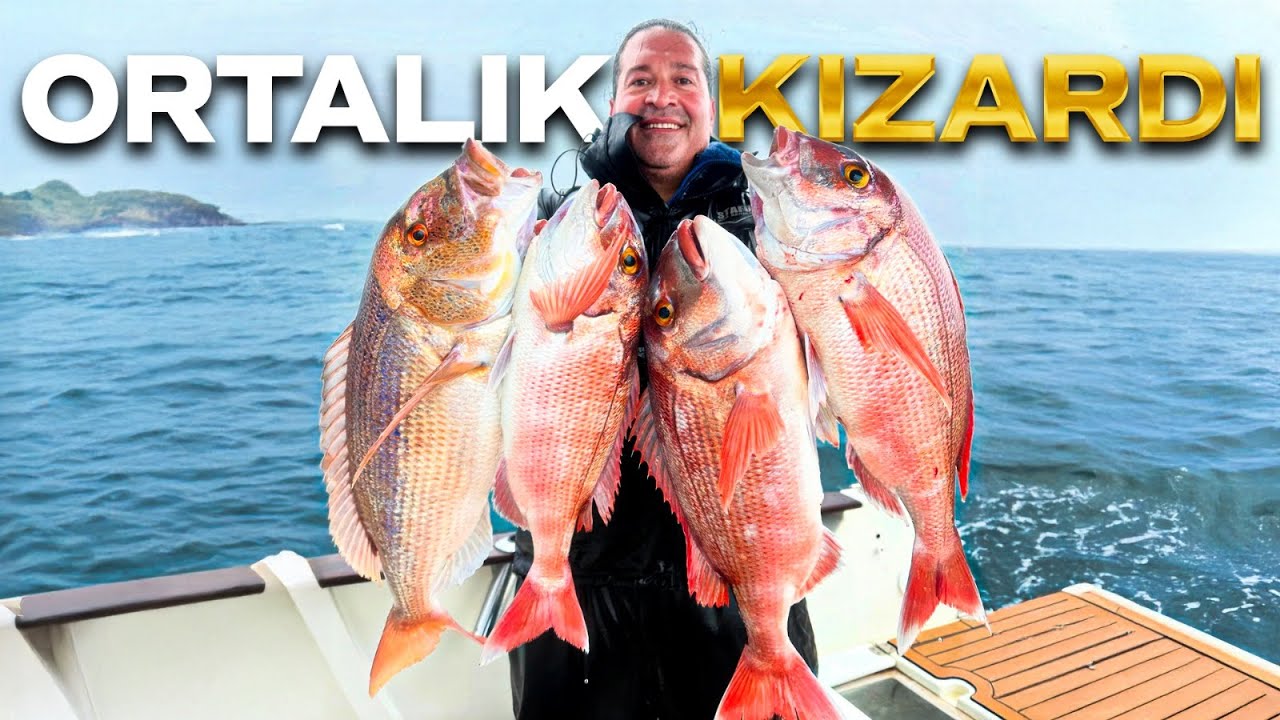 Мы отправились в Чанаккале и поймали кучу красной рыбы