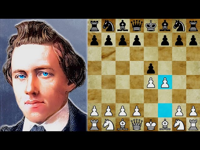 Learn how to prevent your opponent from castling like Paul Morphy #che