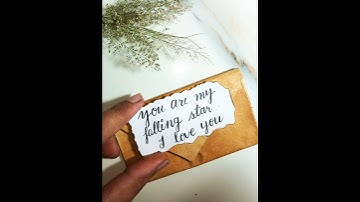 Handmade envelope for your loved ones 💌 #shortsfeed #diy #handmade #envelope  #giftideas#cardmaking