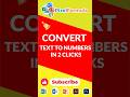 Excel Functions are not working | Numbers stored as Text #excel #viral #shorts