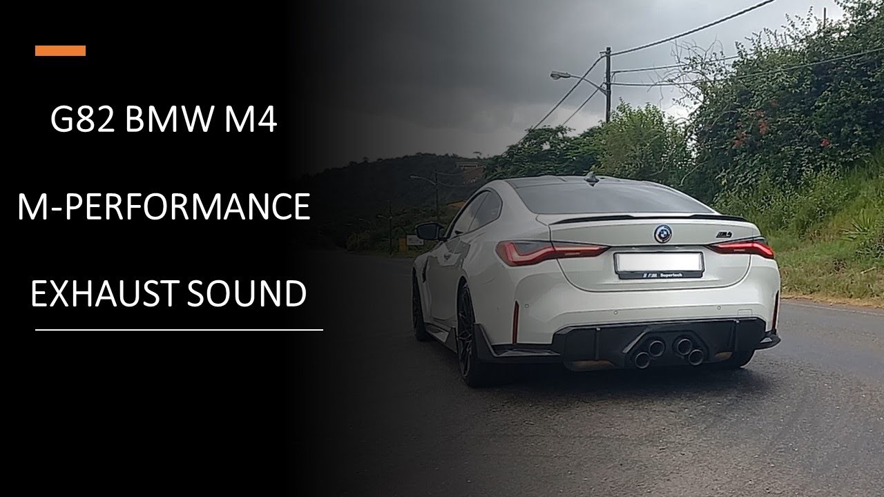 BMW M4 G82 Competition - M Performance Exhaust Sound - Acceleration ...