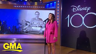 Ashley Brown performs special tribute to Walt Disney