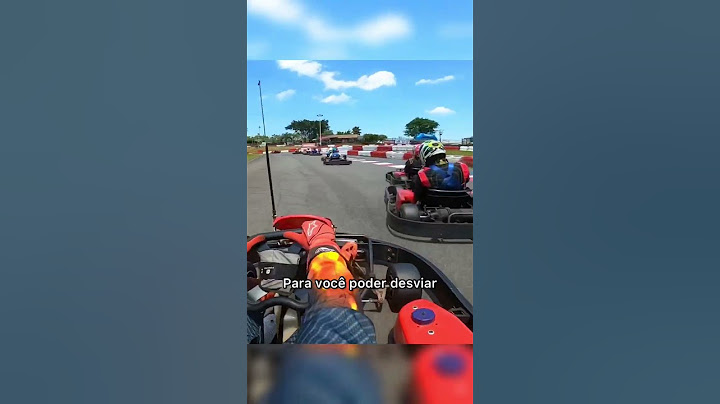 Como fugir dos enroscos no kart?
