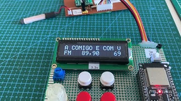 FM/RDS Radio with BK1088E - ESP32 - LCD16x02 with PU2CLR BK108X Arduino Library