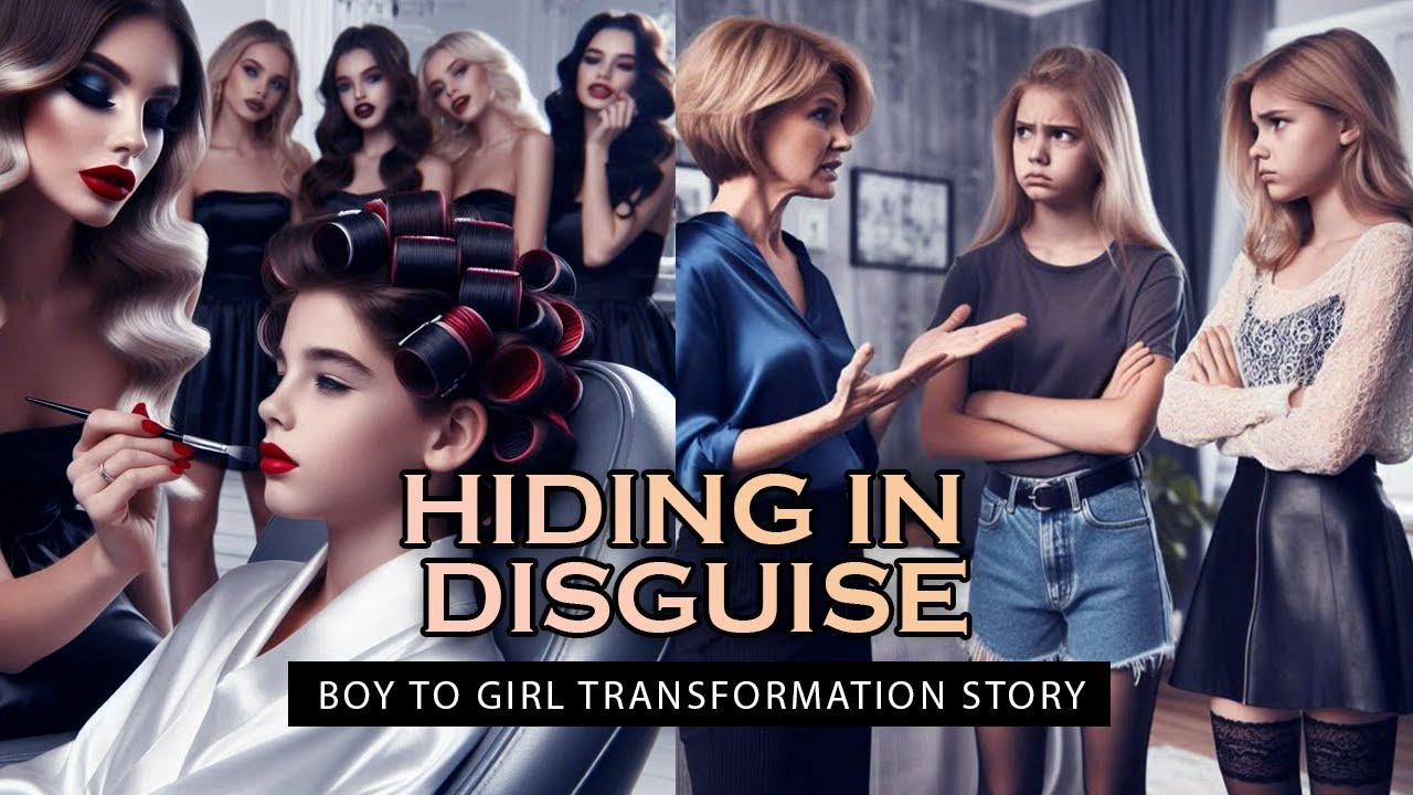 Hiding in Disguise Boy to Girl Transformation Story YouTube