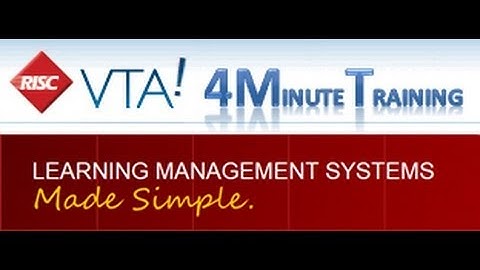 VTA 4 Minute Training - Learner Dashboards