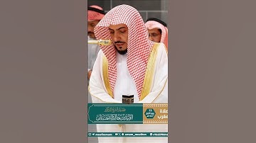 تلاوة مؤثرة لسورة القدر بصوت الشيخ د. الوليد الشمسان من صلاة المغرب 🕌✨