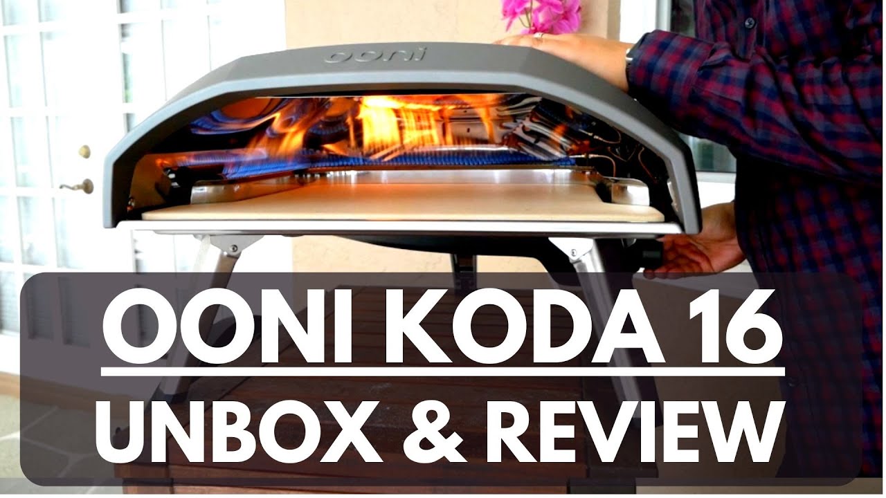 Ooni Koda 16 UNBOX & REVIEW: First look and first PIZZA! - YouTube