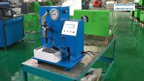 CRIM30 common rail injector test bench made by TAIAN XIGNZHOU