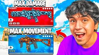 testing MAX Movement vs MAX DAMAGE loadouts on Warzone Rebirth Island