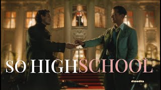 louis and armand / so high school (interview with the vampire)