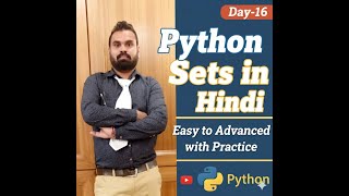 Day 16 - Sets in Hindi | Easy to Advanced with Examplessets
