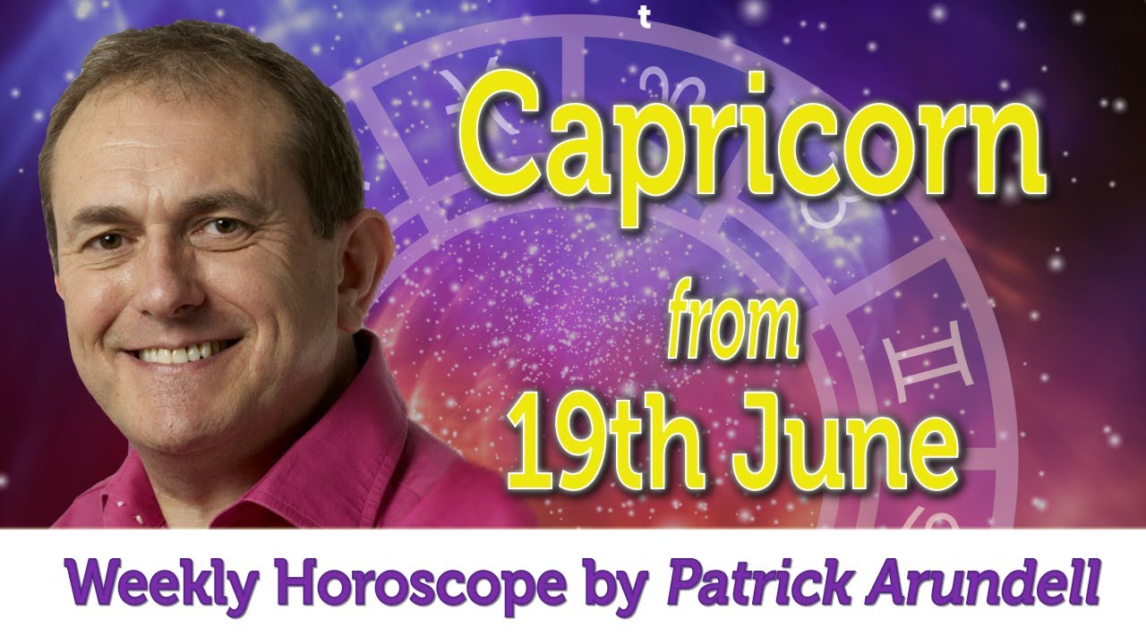 Capricorn Weekly Horoscope from 19th June - 26th June 2017