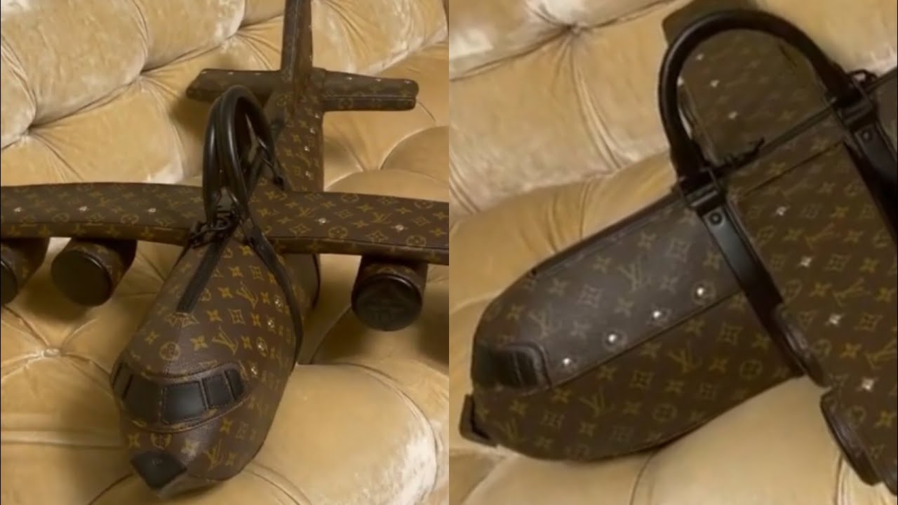 Steve Harvey Wife Marjorie received LOUIS VUITTON airplane BAG