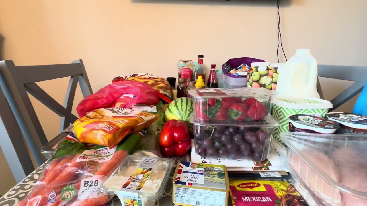 TESCO WEEKLY FOOD SHOP