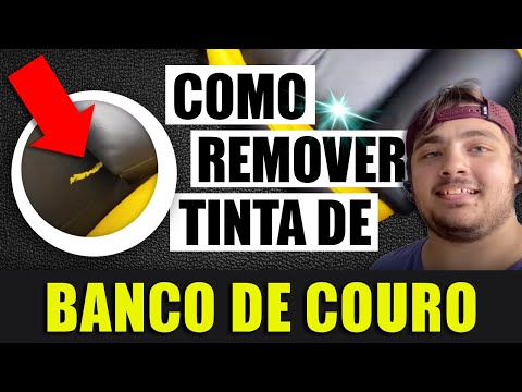 COMO REMOVER TINTA DE BANCO DE COURO