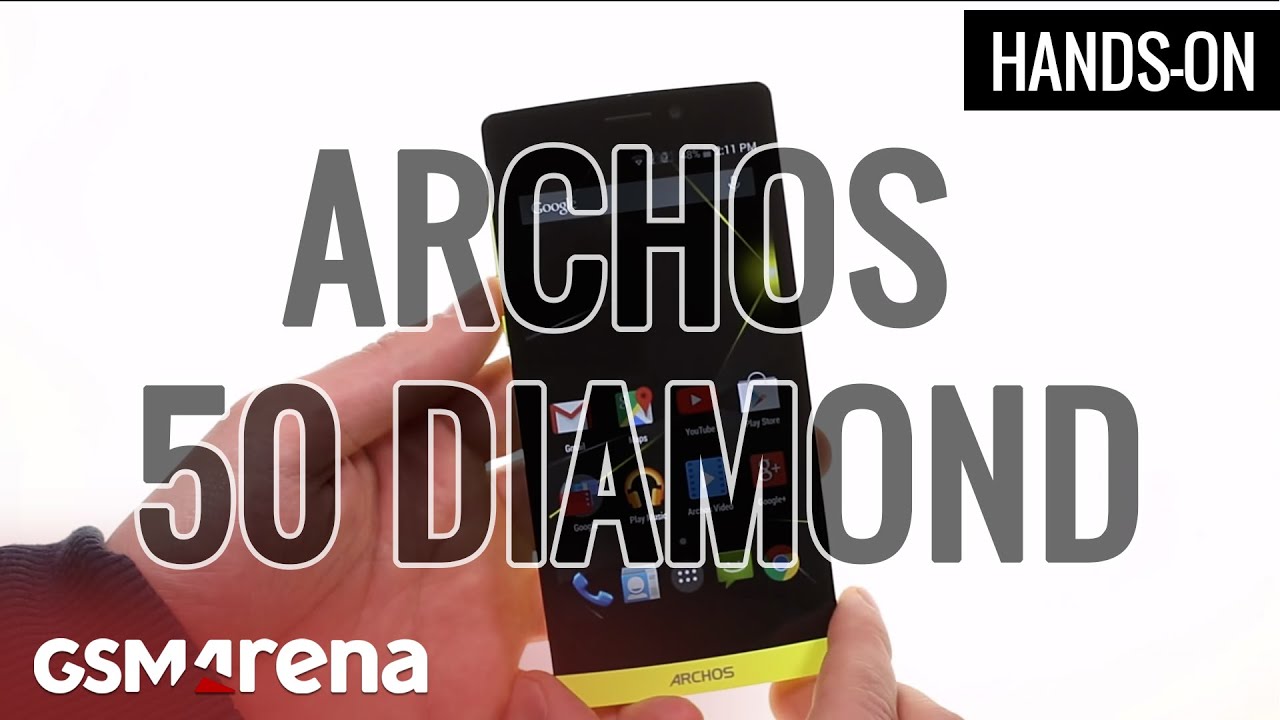 Archos 50 Diamond hands-on smartphones budget
