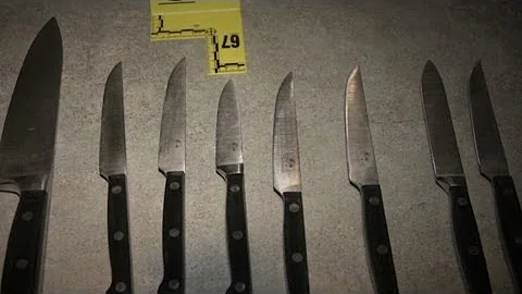 What did Jodi do with the knife?