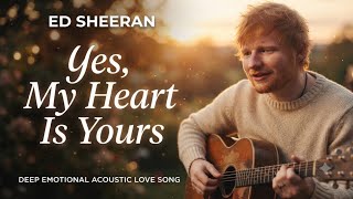 Ed Sheeran - Yes, My Heart Is Yours | Deeply Emotional Romantic Acoustic Love Song| Wedding Special 
