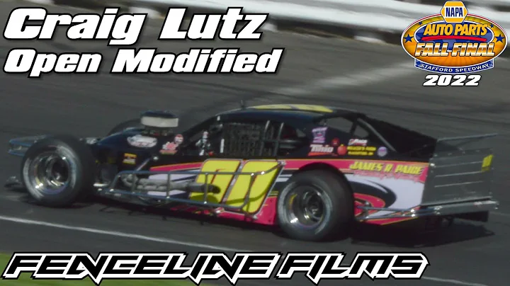 Craig Lutz Open Modified Stafford Speedway Fall Fi...
