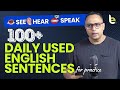 100 daily use english sentences  english speaking practice   seehear  speak  learnex aakash