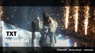 TXT (투모로우바이투게더) - 'Sk8er Boi' (Original Song: Avril Lavigne) - Music Bank in Antwerp 20240420