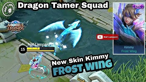 Script New Skin Kimmy Frost Wing 🔷️ Dragon Tamer Squad - Mobile Legends