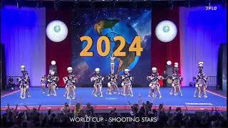 World Cup - Shooting Stars SL 6 Cheerleading Worlds 2024 Finals Resimi