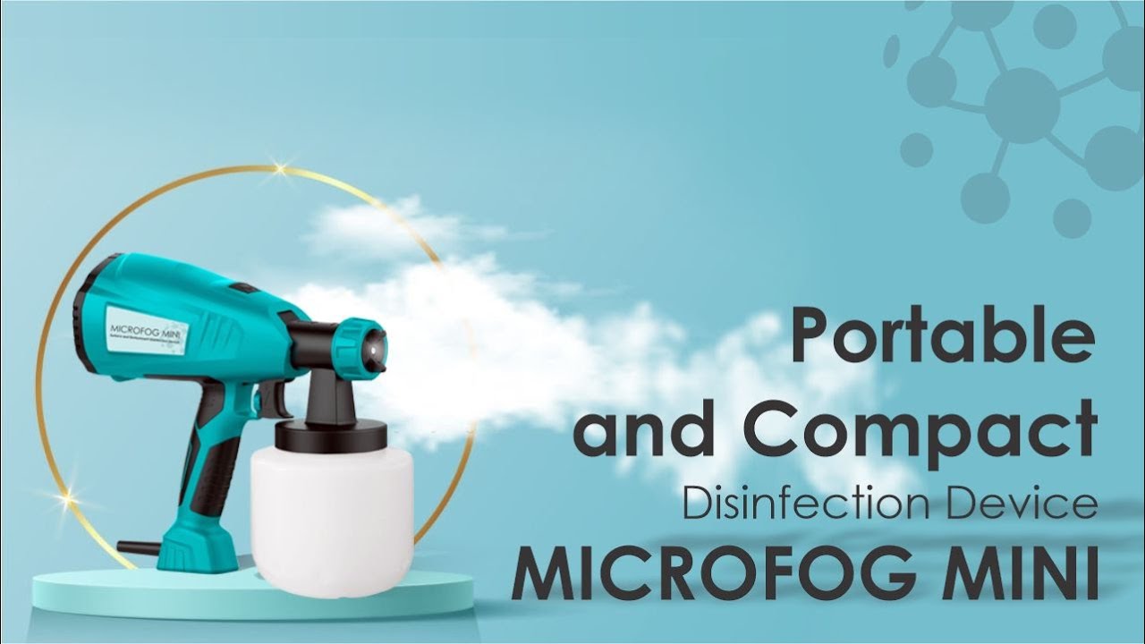 Portable and Compact Disinfection Device | MICROFOG MINI | By Microgen ...