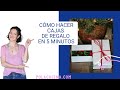 Cómo hacer cajas de regalo DIY