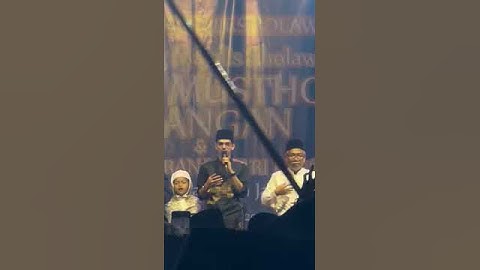 Mari bersholawat bersama gus Zaidan Yahya// Hari santri nasional