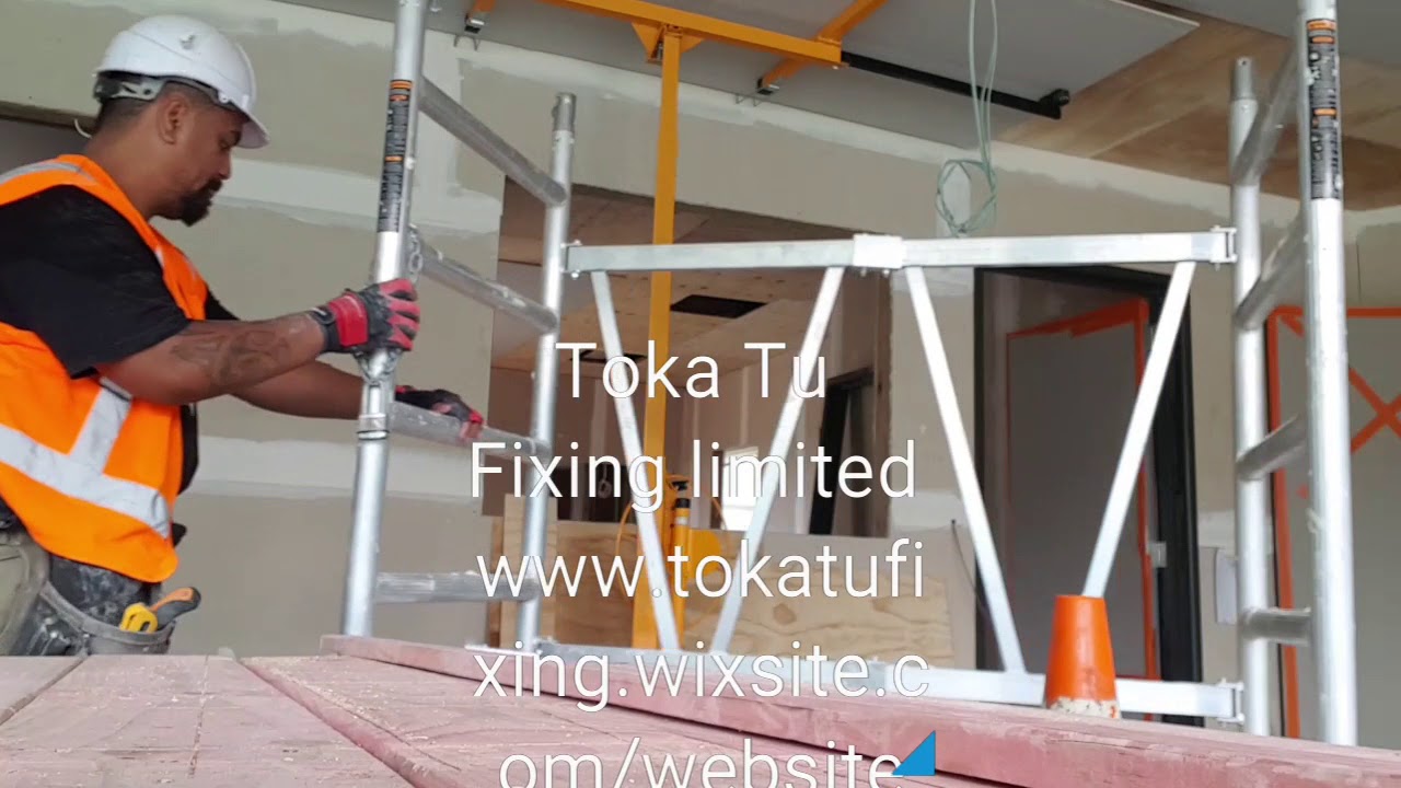 I show you how not to use a plasterboard lifter lol YouTube