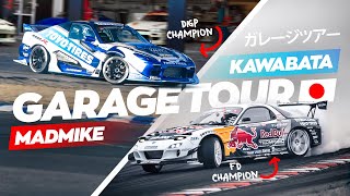 Kawabata's and Mad Mike's Garage Tour in Osaka