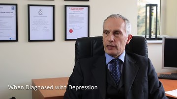 What is depression, actions when diagnosed and side effects of anti depressants