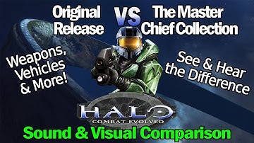 Halo MCC: Combat Evolved Sound & Visual Comparison